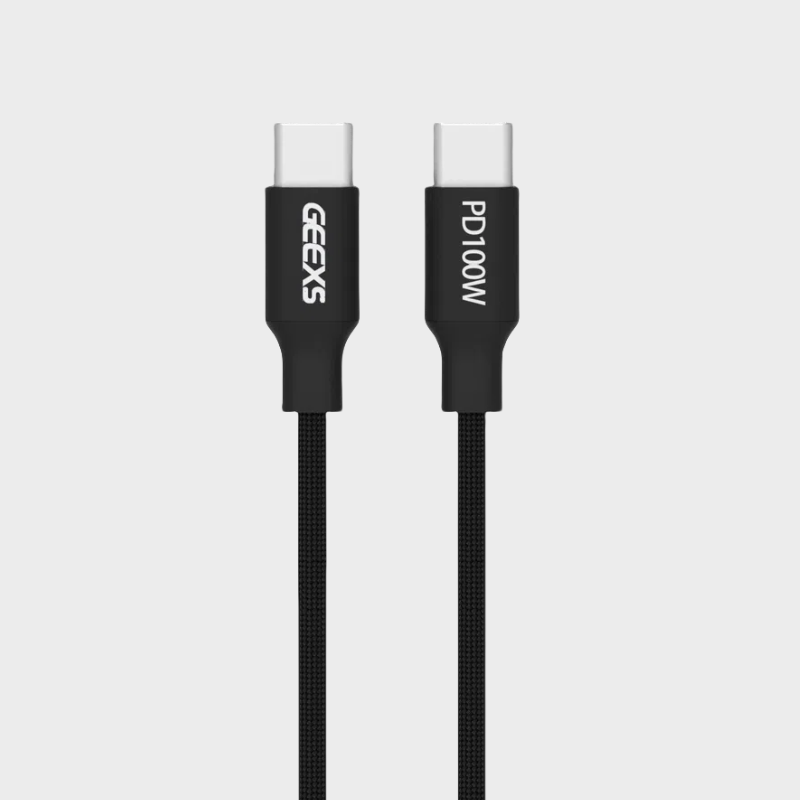 双头type-c100W数据线适用iPhone16promax手机iPad/Ma