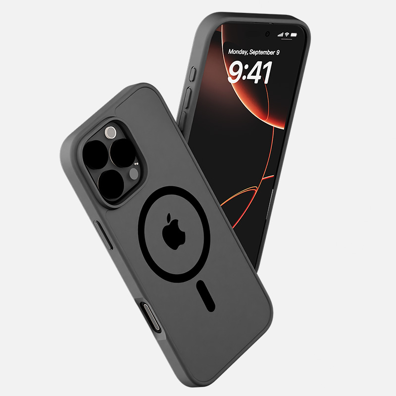 【磁力堡垒·亲肤系列】 适用iphone16pro手机壳苹果16pro保护套透明全包超薄磁吸防摔散热高端